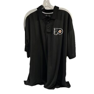 Philadelphia Flyers Men's NHL Majestic Big & Tall 3XL‎ Synthetic Polo Shirt